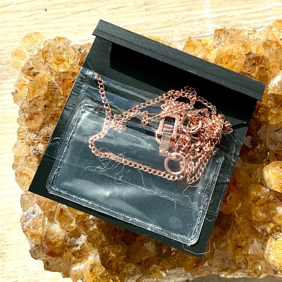 Givenchy Rose Gold Necklace with Pendant NWT - Picture 3 of 7